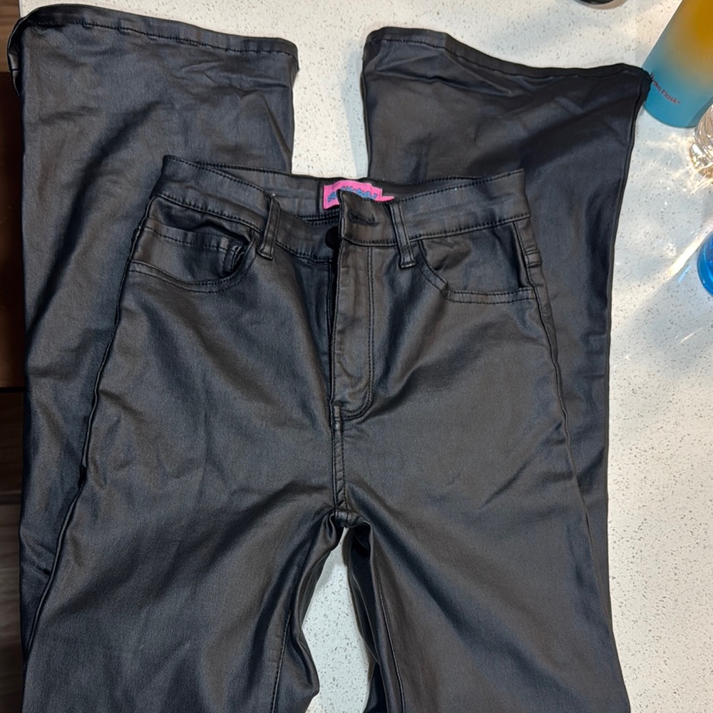 Edikted Faux Leather Pants